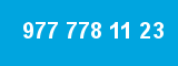 977 778 11 23 977 778 11 23